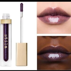 💜NIB💜STILA Beauty Boss Lip Gloss, "In The Black" ✨️Discontinued Color✨️